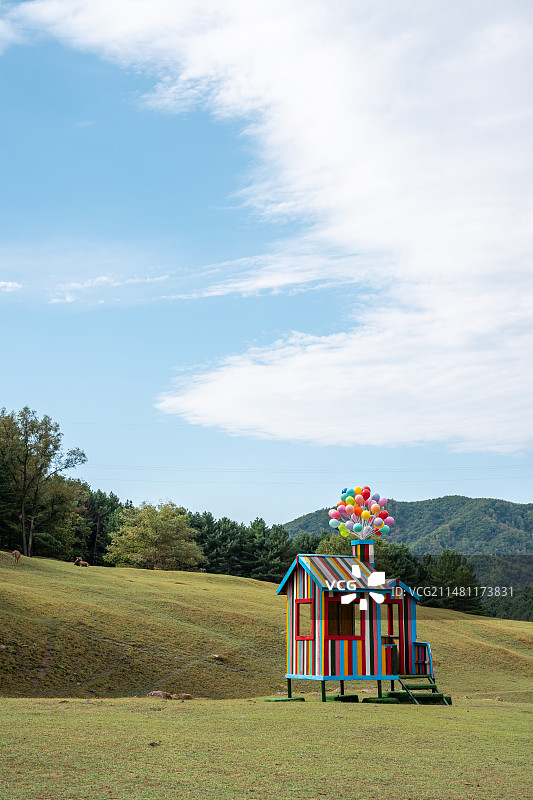 黑龙江伊春金山鹿苑图片素材