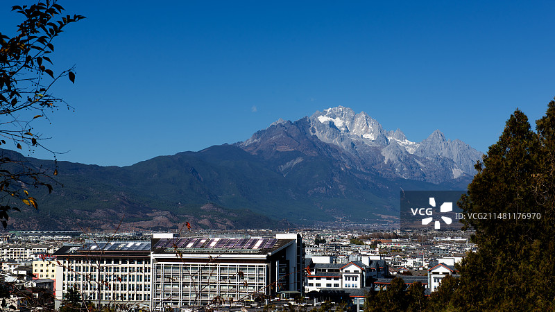 丽江新城图片素材