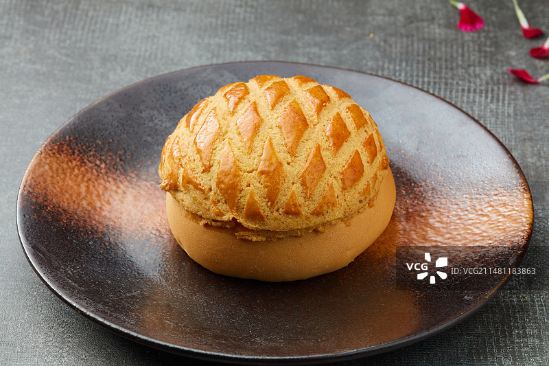 酥皮菠萝包图片素材