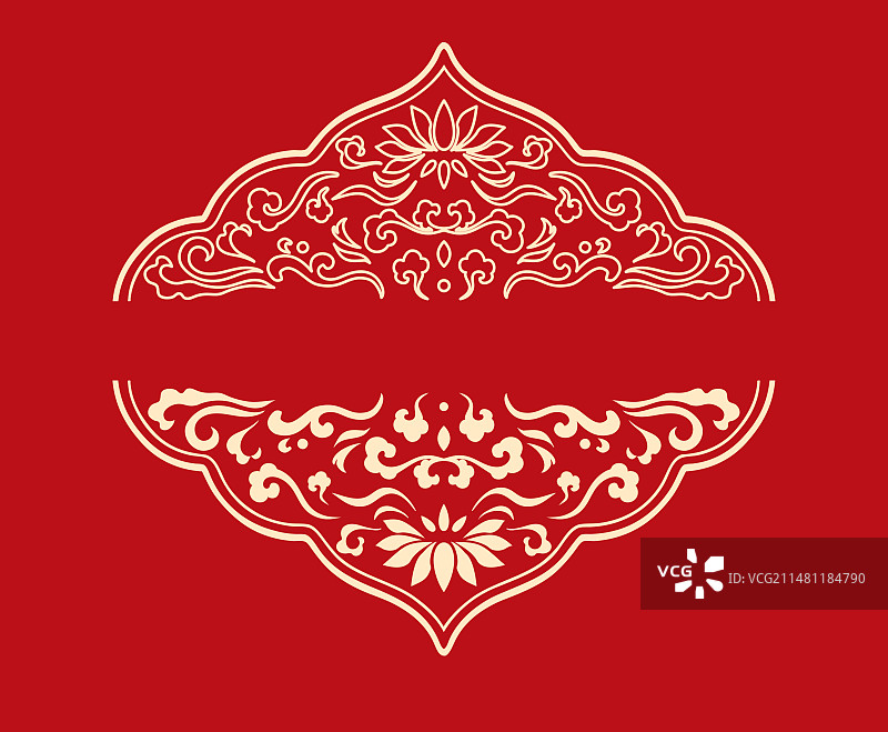 如意纹中式祥云纹理图片素材