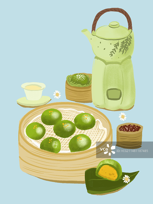 青团图片素材