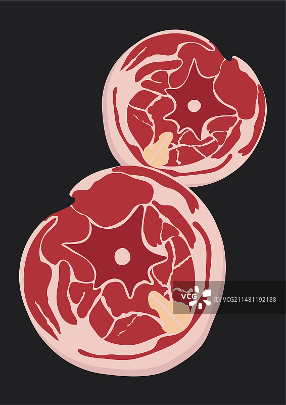 新鲜羊蝎子火锅食材图片素材