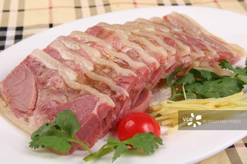 水晶肴肉图片素材