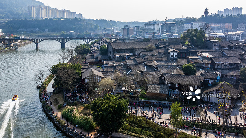 巴中恩阳古镇图片素材