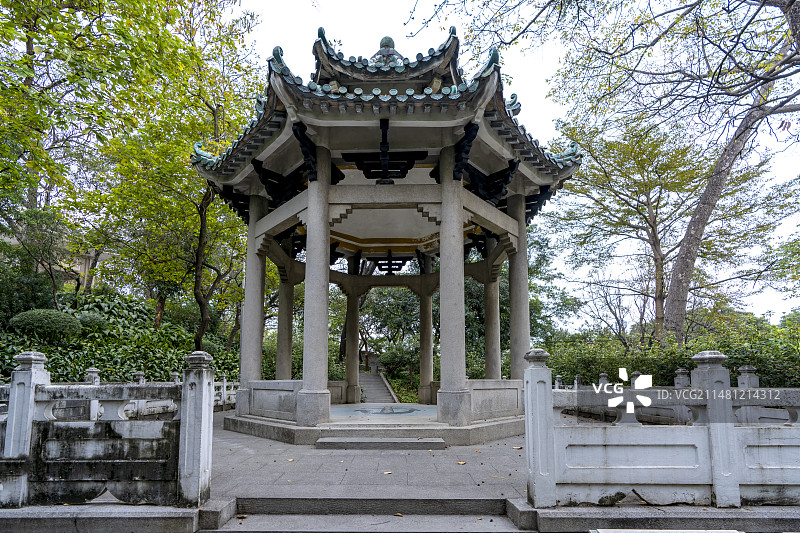 越秀山纪念亭图片素材