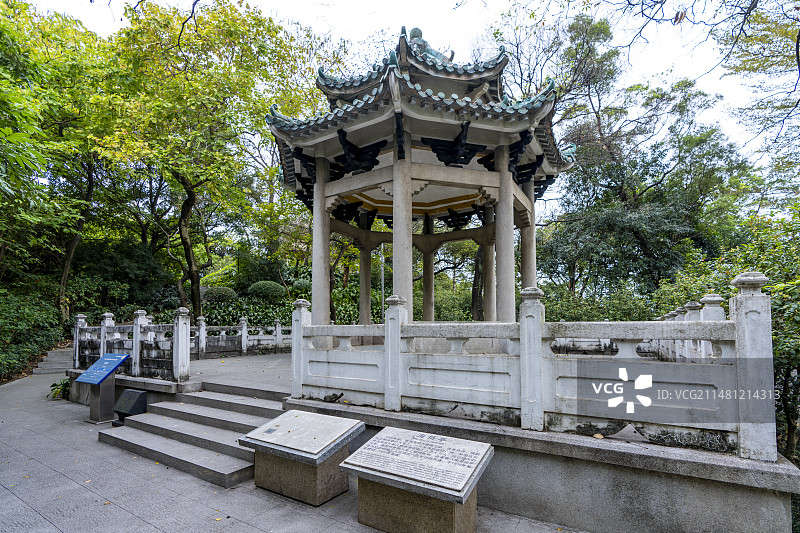 越秀山纪念亭图片素材