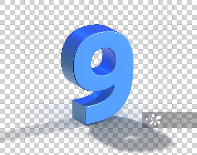 3D立体倒计时质感阿拉伯数字字体设计图片素材