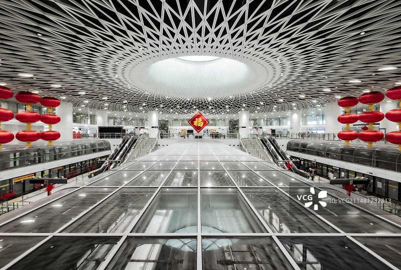 新春岗厦北图片素材