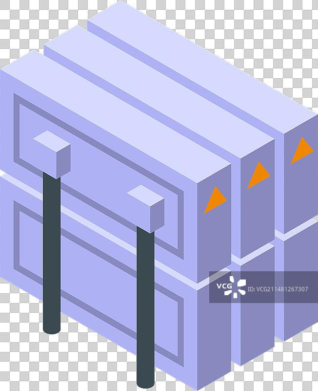 氢能源等距管道图标图片素材