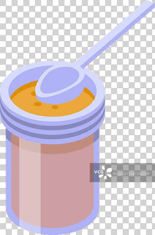 东方芝麻酱菜肴2.5D艺术图标图片素材