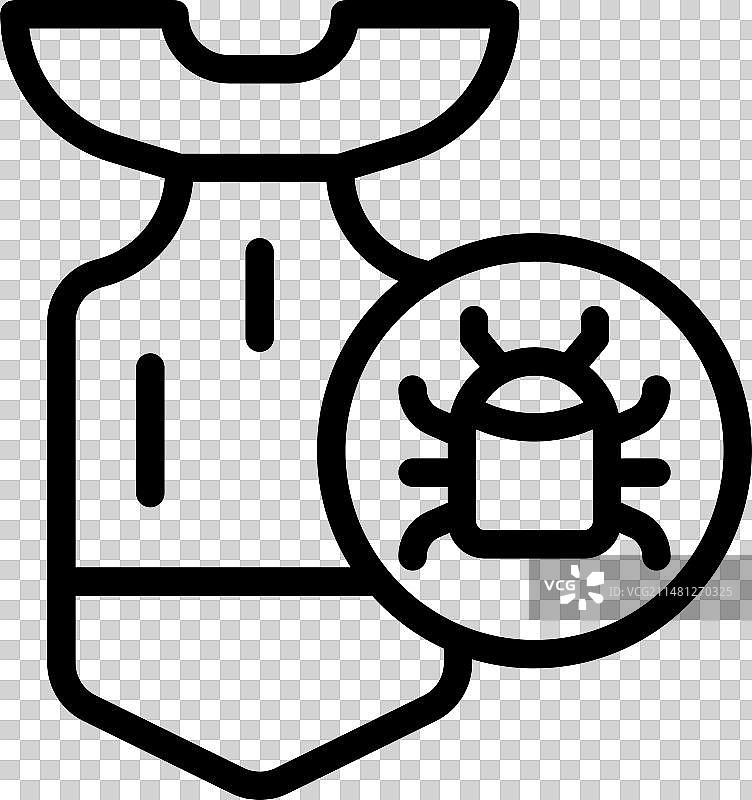 黑客攻击图标数据病毒漏洞图片素材