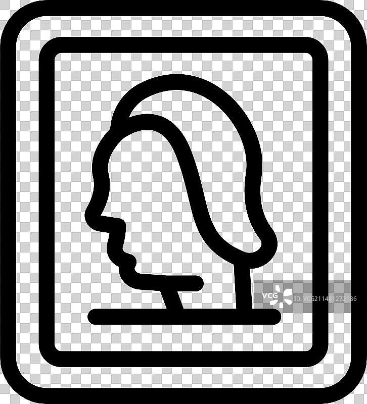 法国艺术画廊图片轮廓图标图片素材