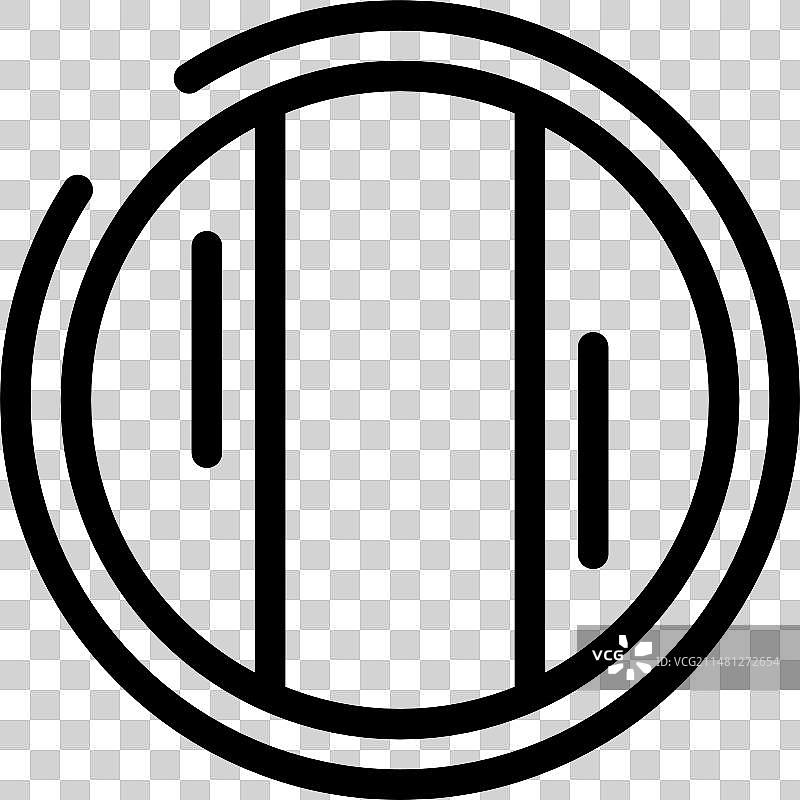 法国国旗图标轮廓旅游图片素材