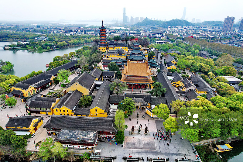 镇江金山寺图片素材