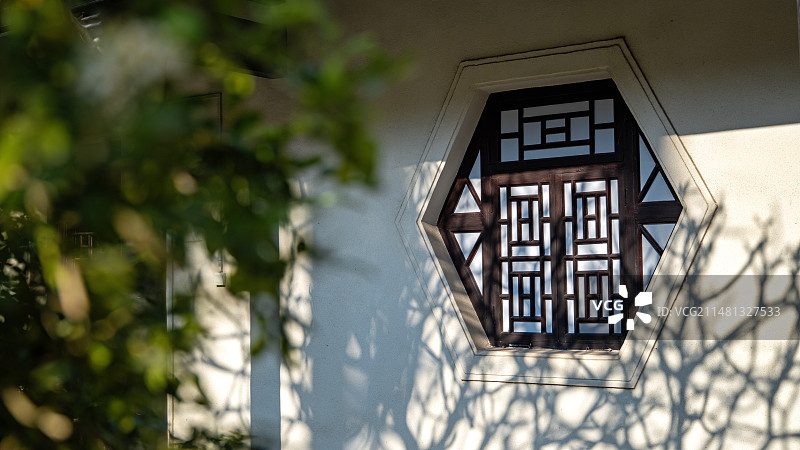 海口琼台书院白昼光影风光图片素材