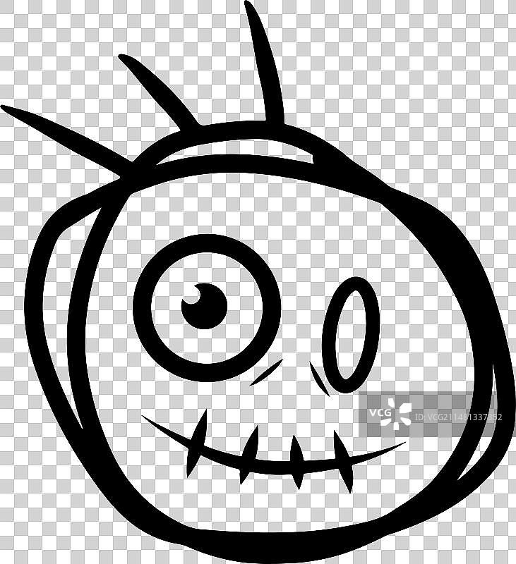 不洁的笑容图片素材