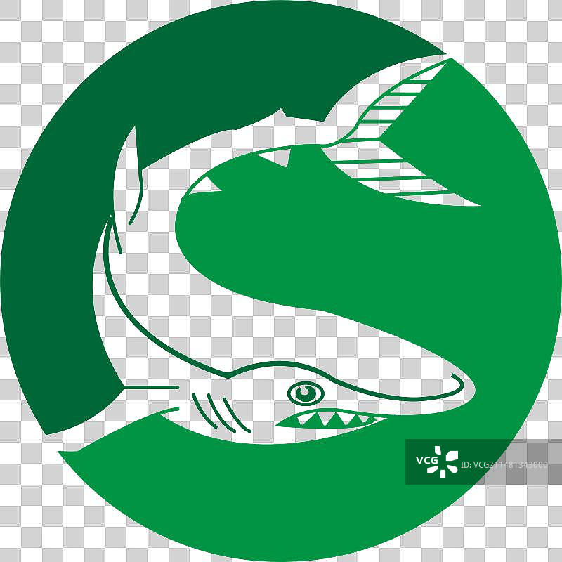 鲨鱼图标图片素材