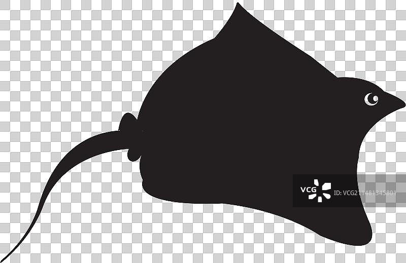 魟鱼图标图片素材