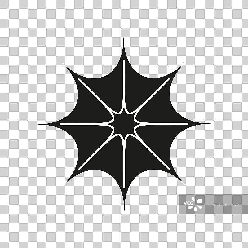 旭日或闪光形状图片素材