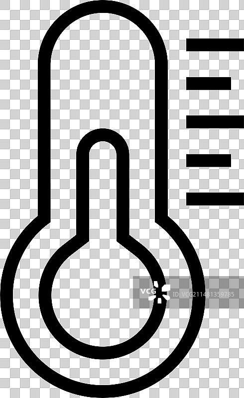 温度计的图标图片素材