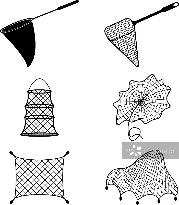 渔网图标图片素材