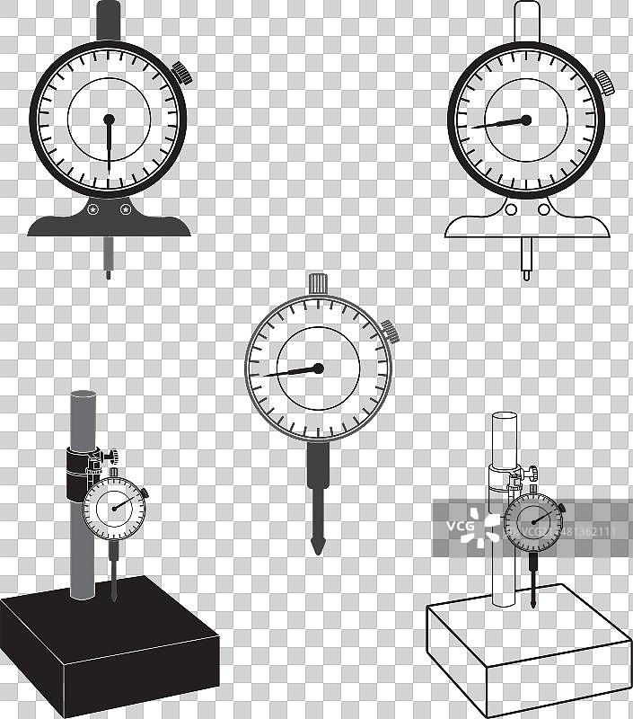 千分表图标图片素材
