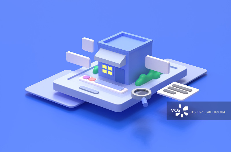 网络房子图片素材