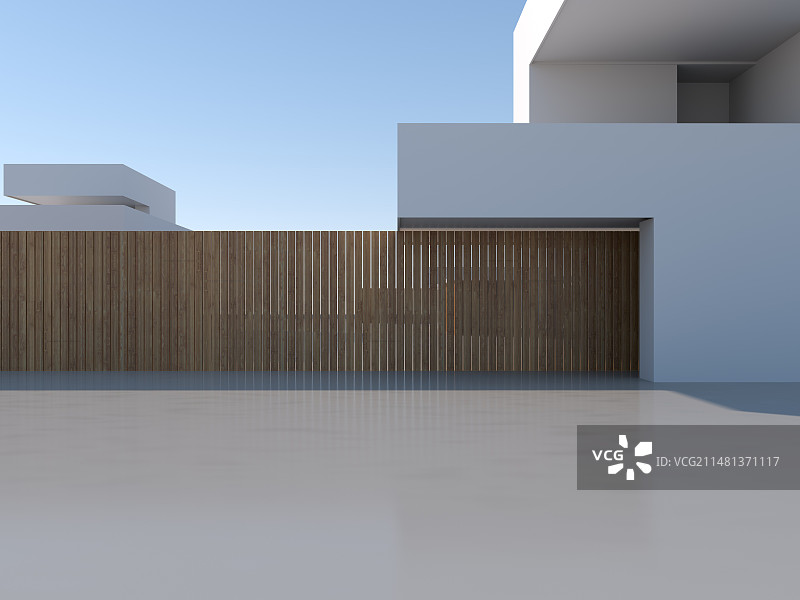 "三维渲染城市广场建筑 三维建筑广场"图片素材