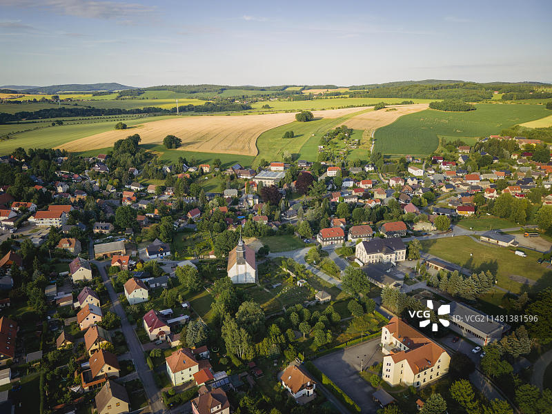 尼德昆纳斯多夫：格尔利茨县科特马尔市的一个区域，位于昆纳斯多夫河谷图片素材