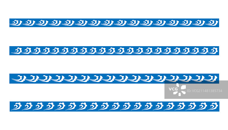 海浪花纹图片素材