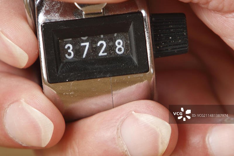 科学调查：下萨克森瓦登海国家公园的计时钟图片素材