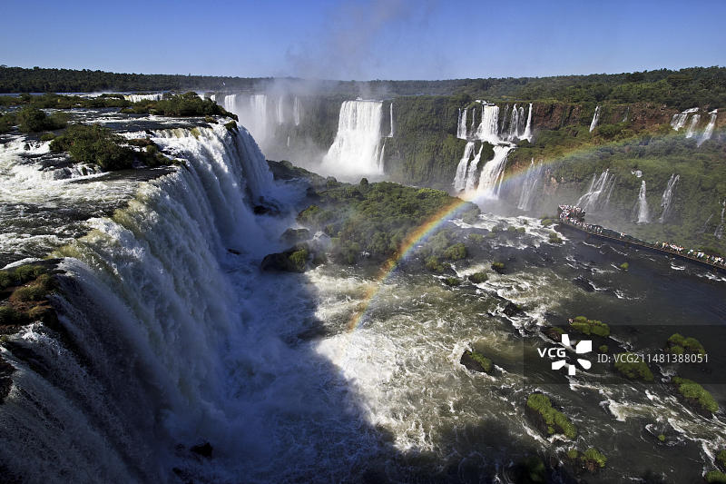 伊瓜苏瀑布，阿根廷，南美洲图片素材