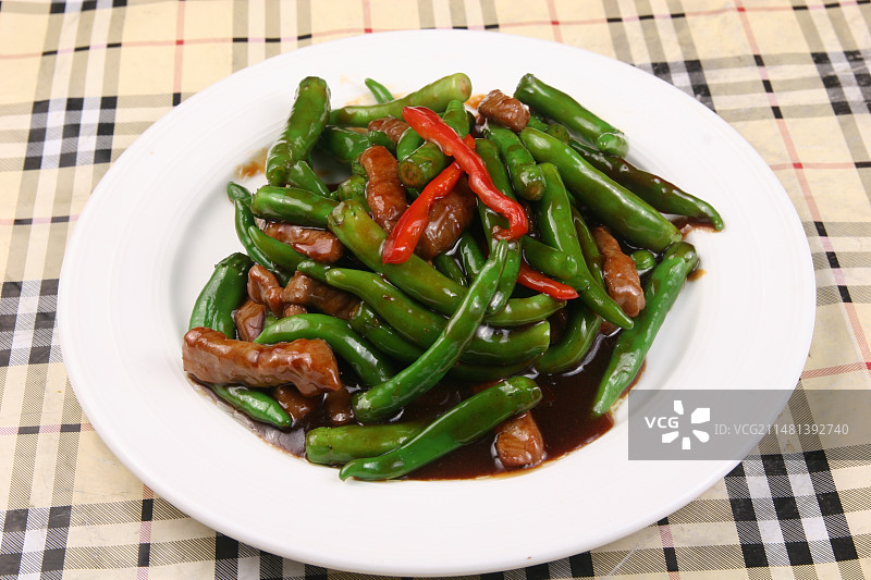 杭椒牛柳图片素材