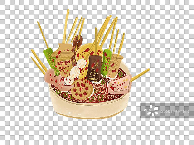 钵钵鸡图片素材