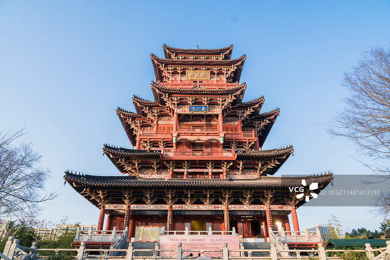 丽水市莲都区应星楼图片素材