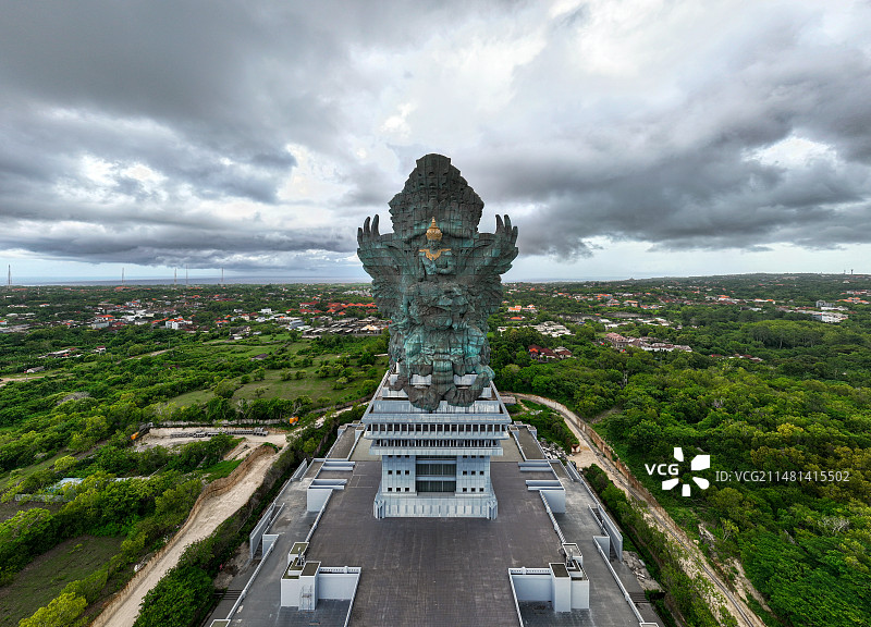 印尼巴厘岛神鹰广场航拍图片素材