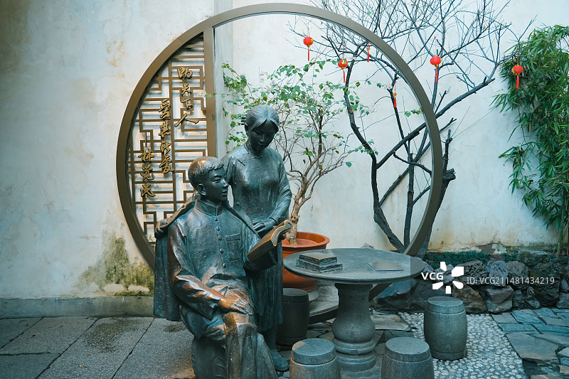 林觉民故居 辛亥革命烈士林觉民  福州三坊七巷历史街区图片素材