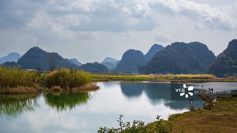 普者黑风光图片素材
