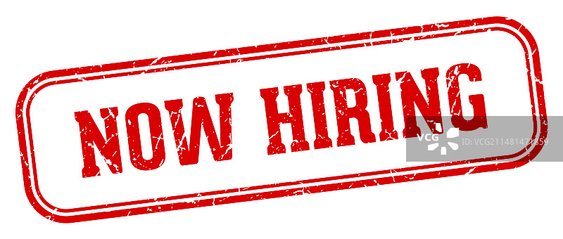 招聘印章长方形设计图片素材