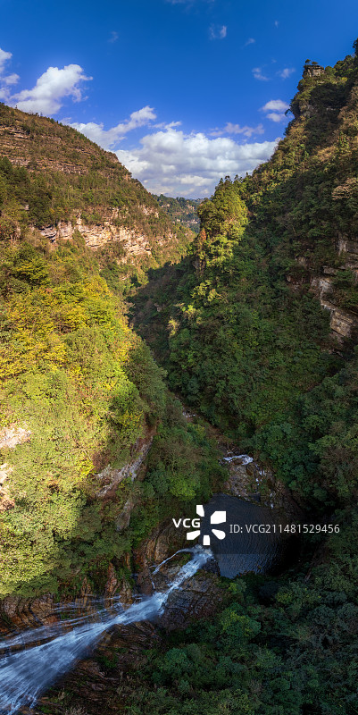 贵州独山县的桌山，甲定高山台地图片素材
