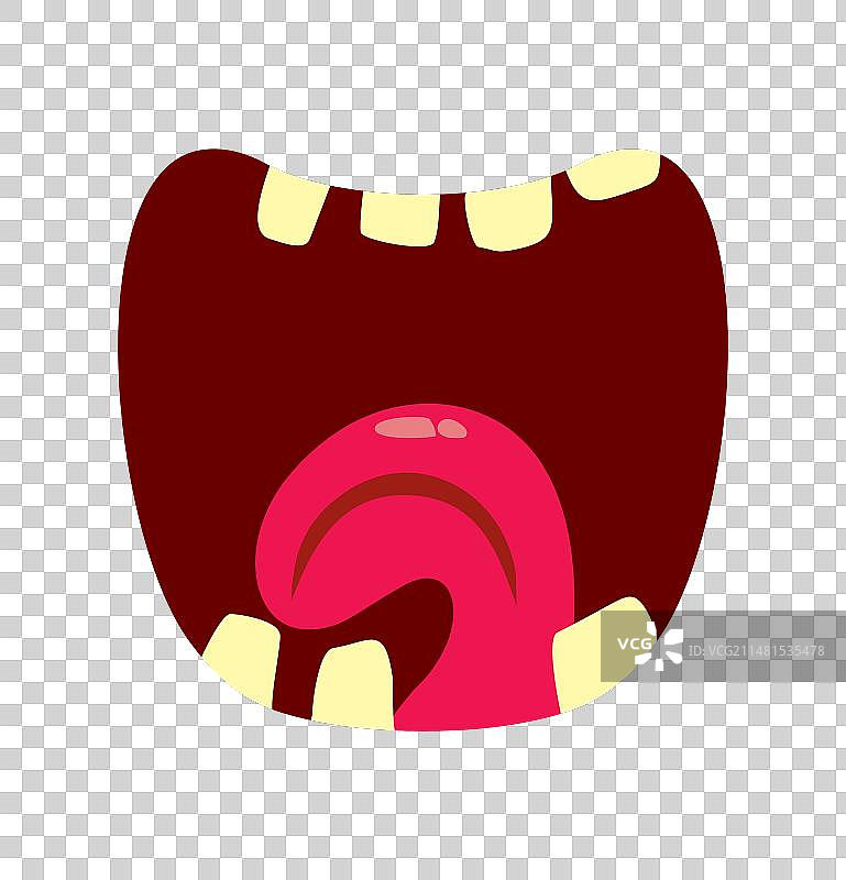 牙齿脱落的嘴唇健康问题图片素材