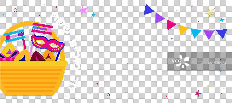 快乐的普林节犹太节日背景图片素材