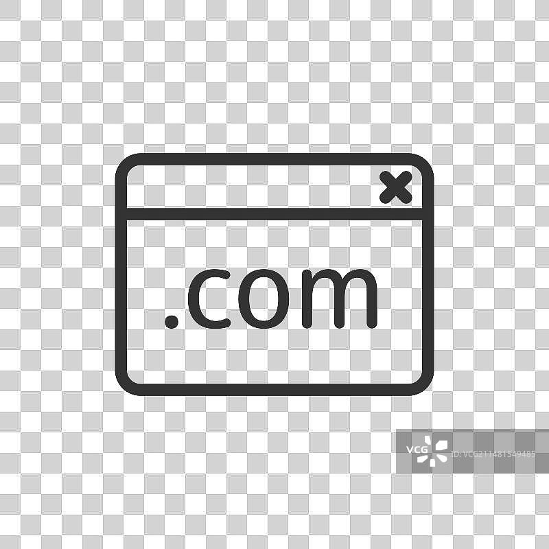 网页轮廓图标图片素材