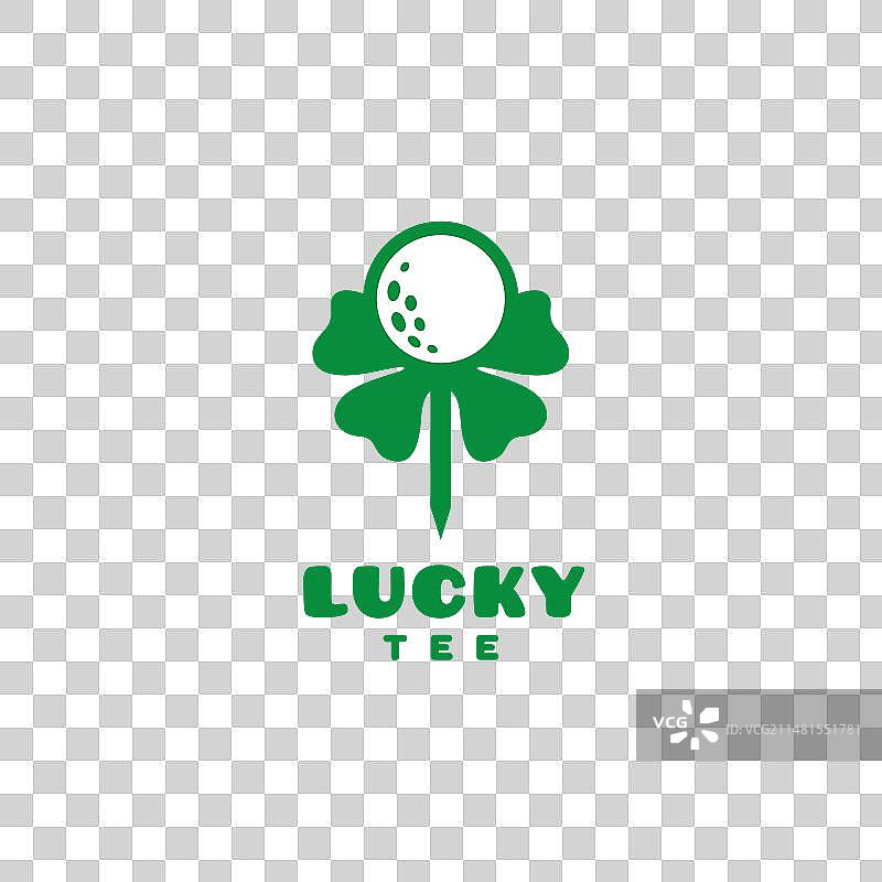 幸运T恤标志图片素材