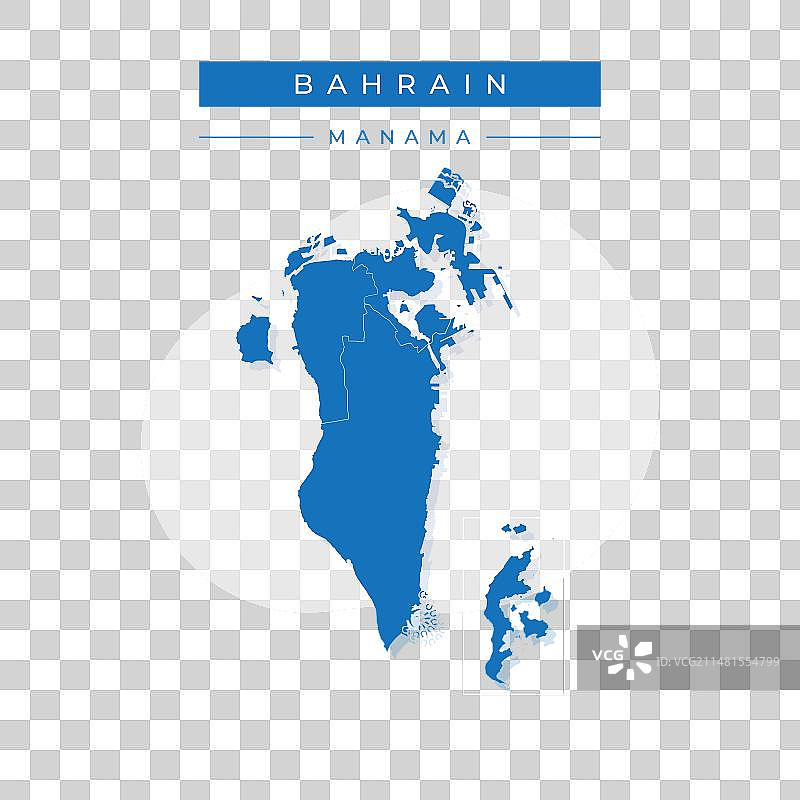 巴林地图图片素材