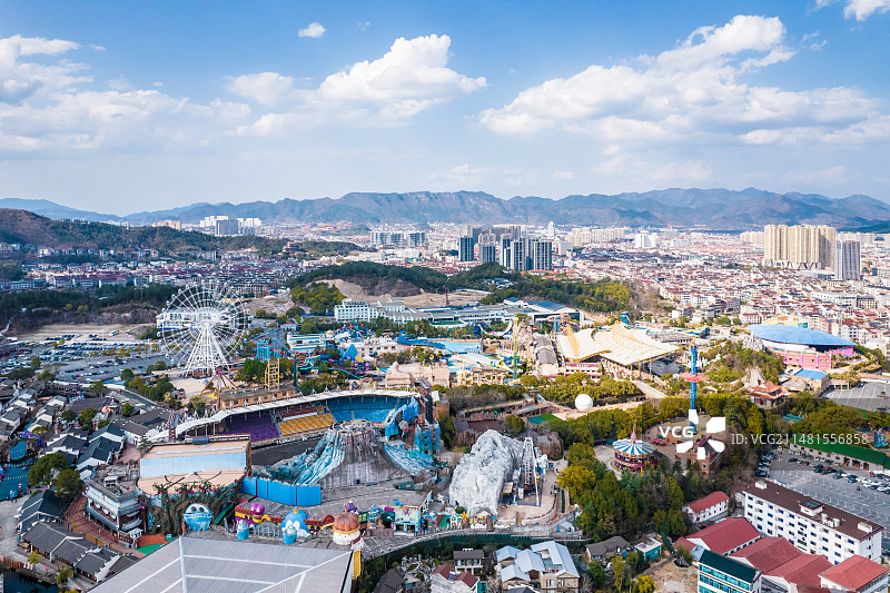 横店影视城梦幻谷景区图片素材