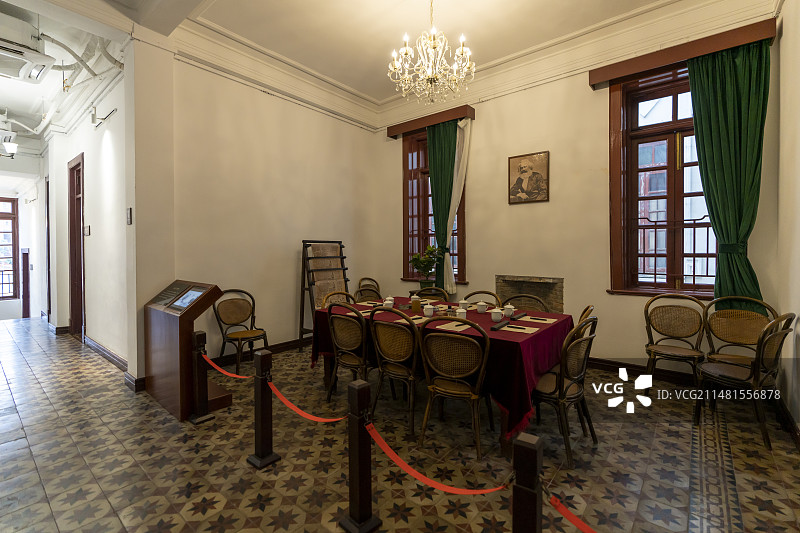 中共中央机关旧址春园图片素材