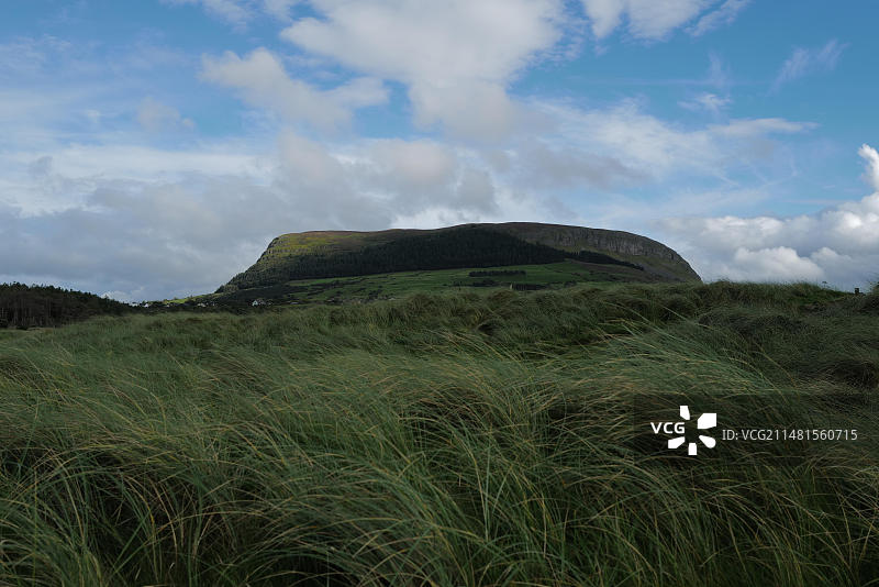 爱尔兰斯莱戈郡的Knocnarea山图片素材