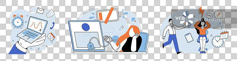 低能量精神健康障碍可能导致图片素材