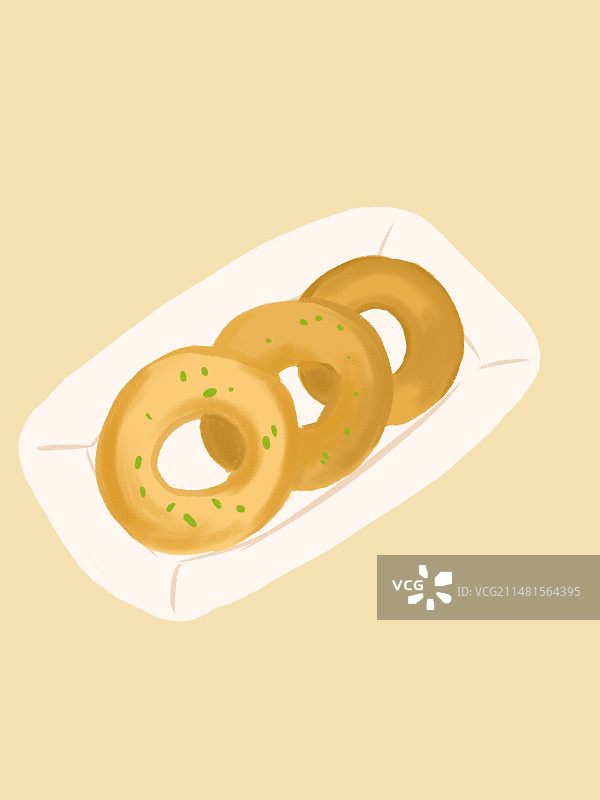 葱油粑粑图片素材